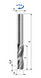 Спиральная фреза Freud SCH3URN540R D18 h52 H110 A18 Z3