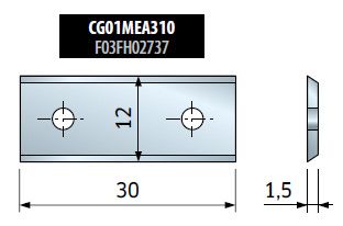 Фреза концевая Freud TG76MD CE3 D19 h30 H90 A12