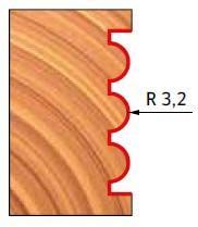 Фреза кінцева Freud 80-57212P D22,2 h27,4 H79,4