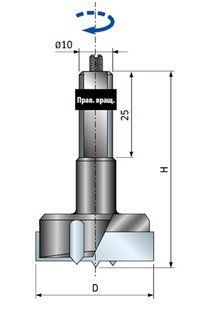 Свердло Freud PC04MD 403 40&times;57,5