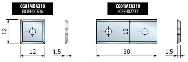 Фреза концевая Freud TG74MD CA3 D19 h12 H55 A6